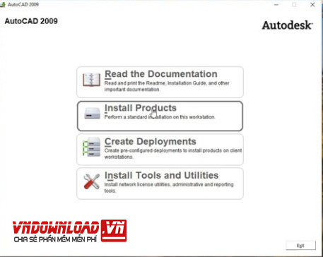 tải và hướng dẫn cài đặt AutoCad 2009