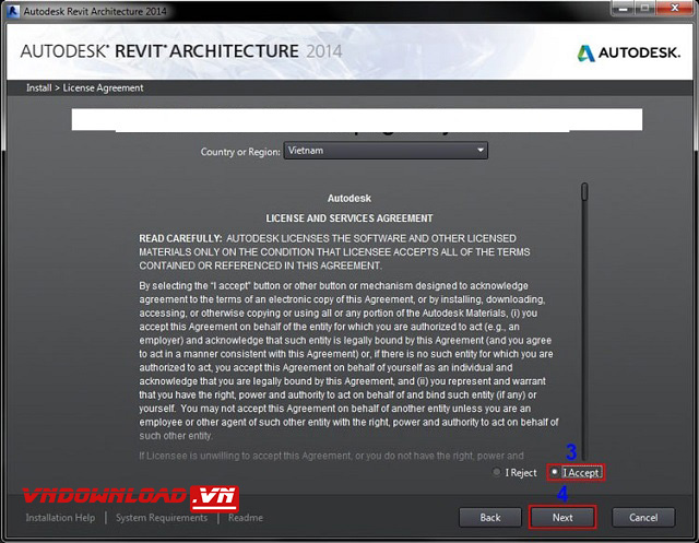 Cài đặt Revit 2014