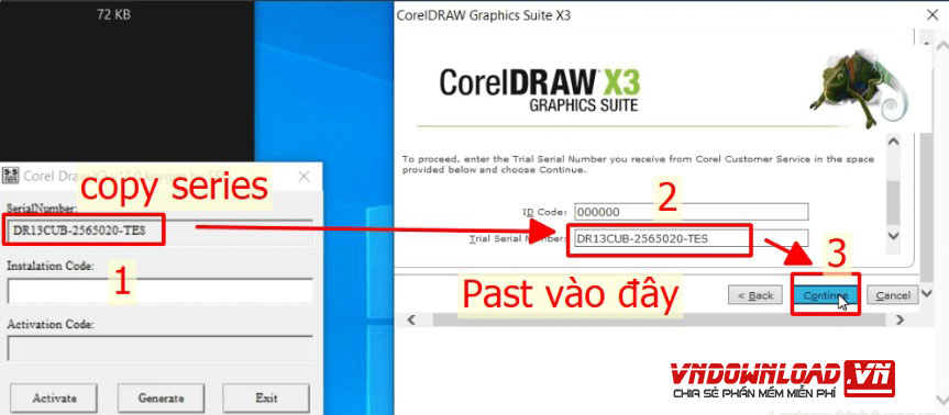 tải và hướng dẫn cài đặt CorelDraw X3