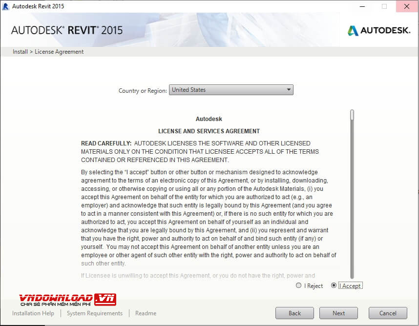 Tải và cài đặt Revit 2015