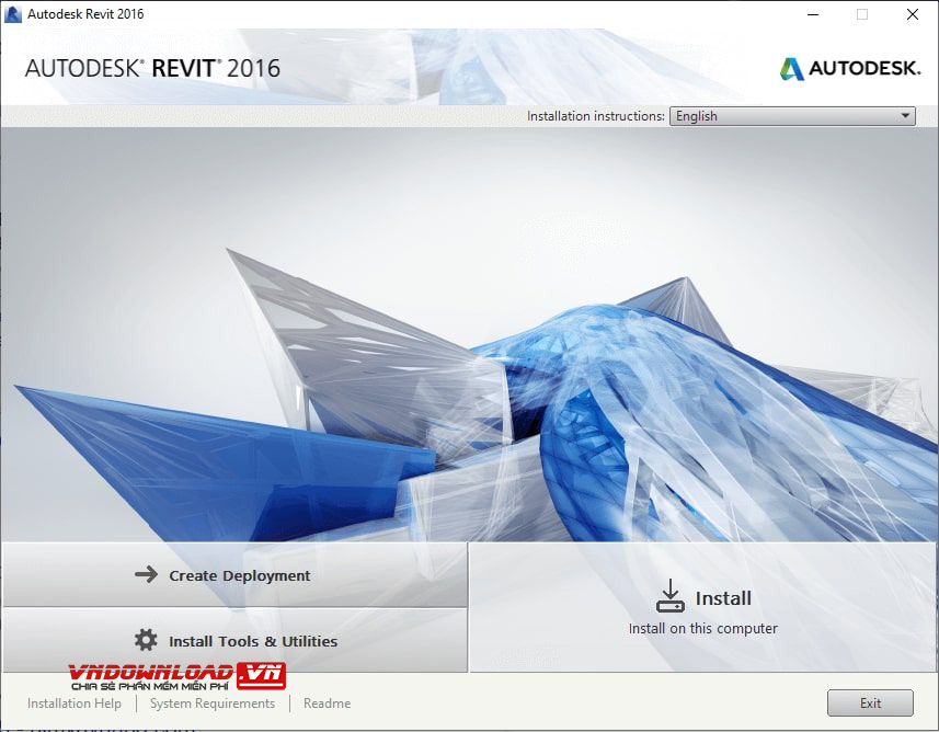 Tải và cài đặt Revit 2016