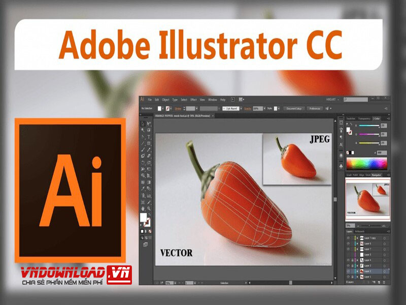 Cách tải nhanh Adobe Illustrator (AI) CC 2018