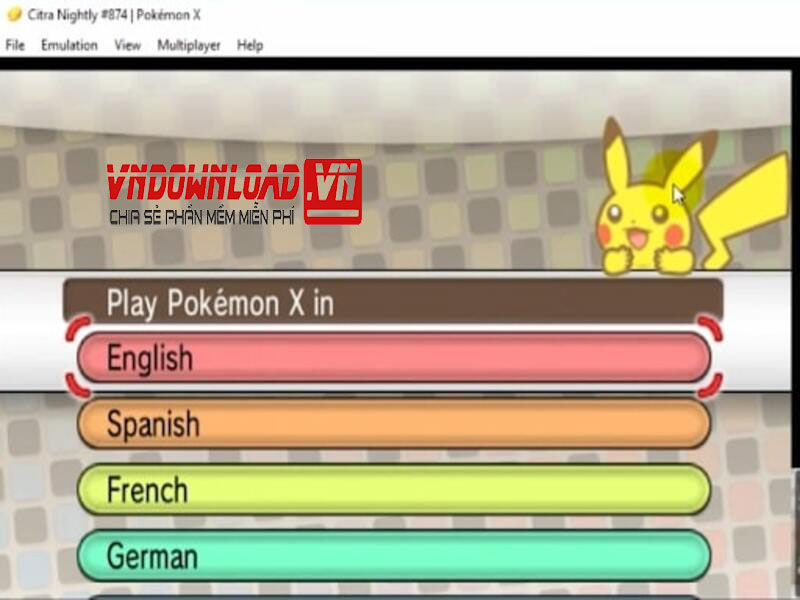 Tải (Download) Pokemon X Việt Hoá