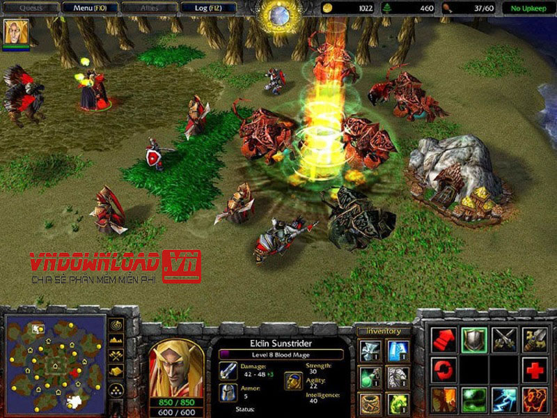 Tải Warcraft 3 Frozen Throne 1 Full