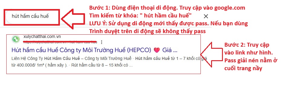 Hút hầm cầu Huế