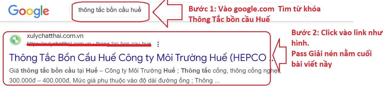 Thông tắc bồn cầu huế